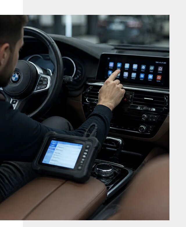 Установка приложений и мультимедиа сервисов BMW в Железнодорожном