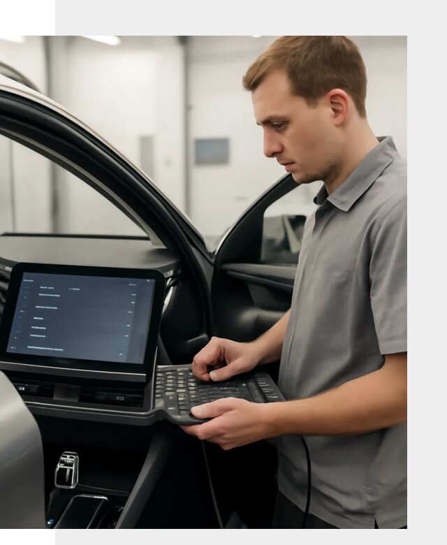 Русификация мультимедиа автомобилей Lynk Co в Железнодорожном