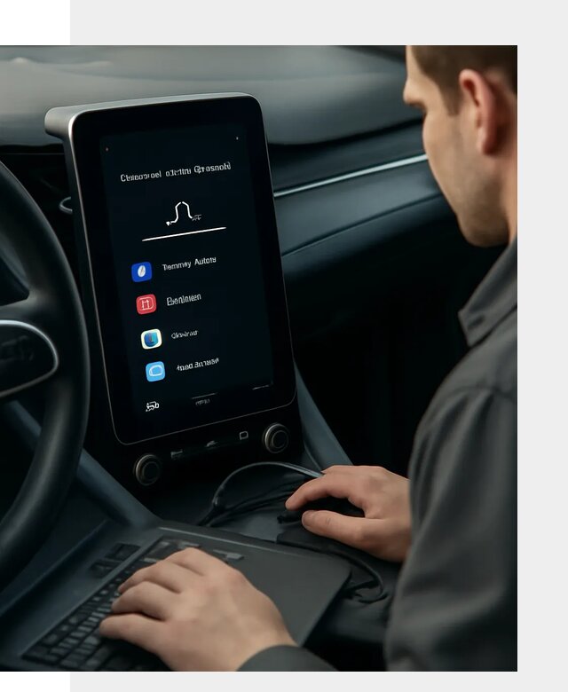 Установка приложений Lynk Co на автомобиль в Железнодорожном