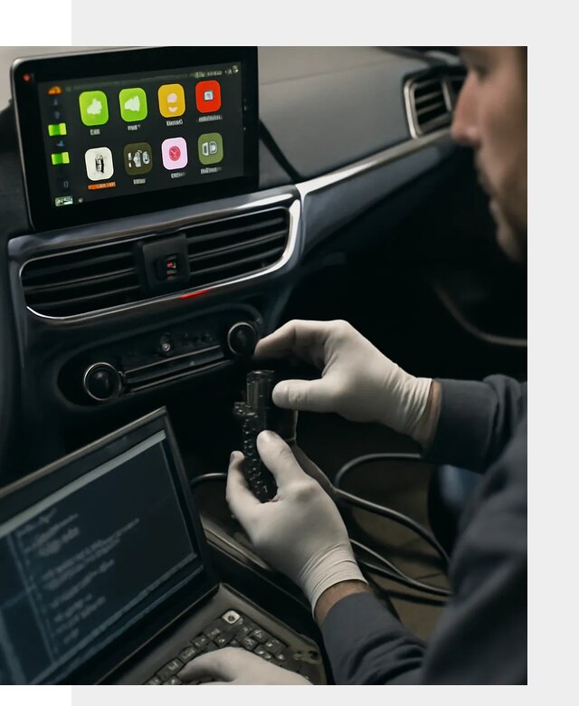 Активация Apple CarPlay в Железнодорожном для штатной мультимедиа